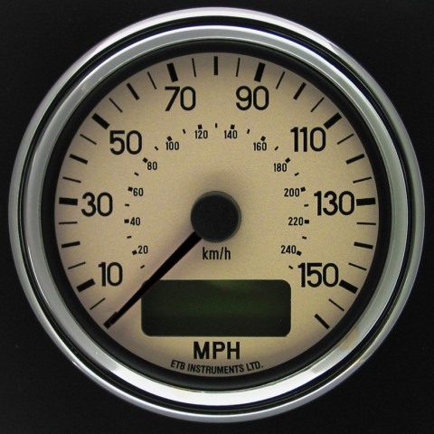 80mm Programmable Speedometer MD