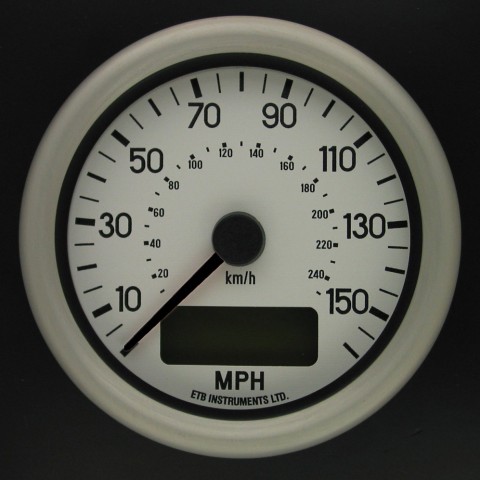 80mm Programmable Speedometer WD