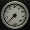 80mm Switchable Tachometer WD