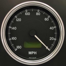 100mm Reverse Sweep Cobra Speedometer 180 MPH